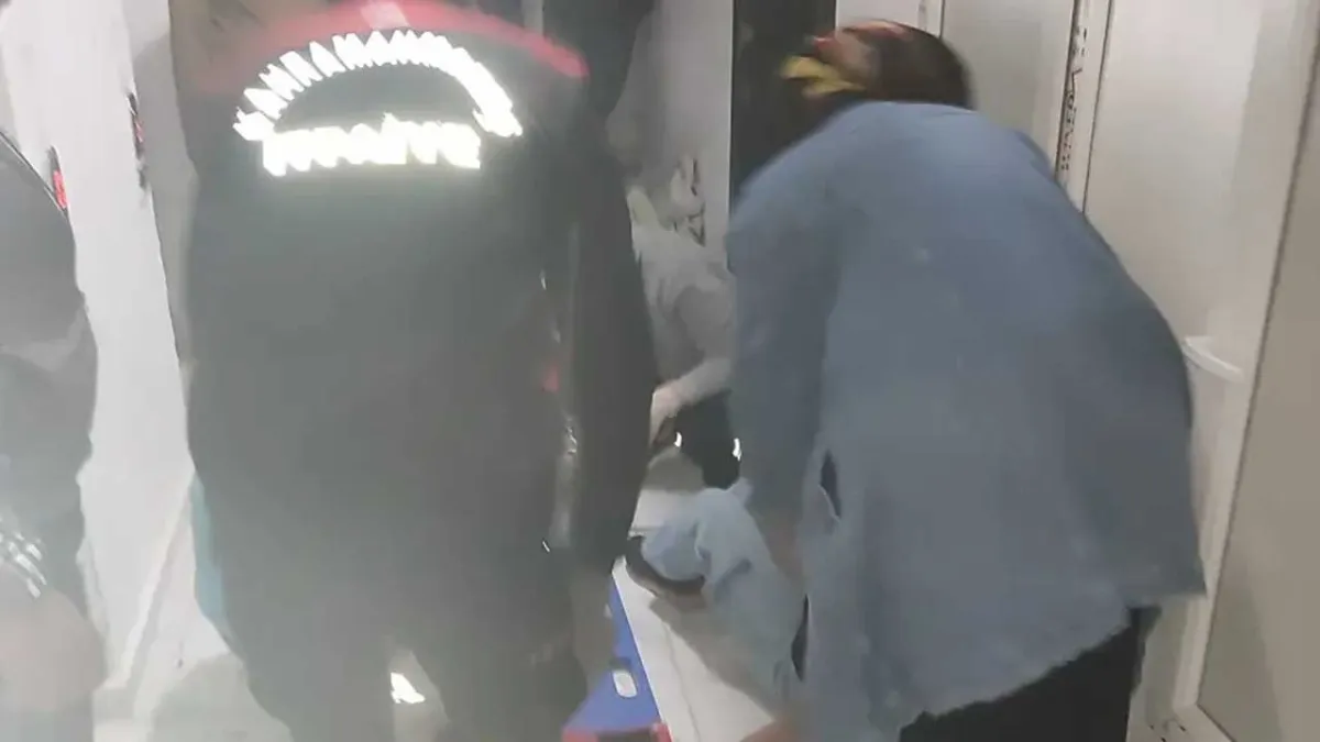Kahramanmaraş’ta asansör 9 kat aşağı düştü: 5 yaralı haberinin görseli