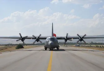 MSB: Azerbaycan'dan havalanan kargo uçağı Gürcistan'da düştü