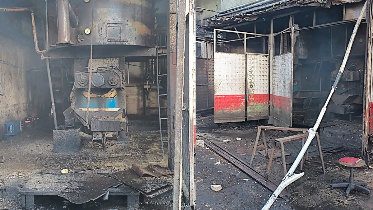 Afyonkarahisar'da yağ fabrikasında patlama  haberinin görseli