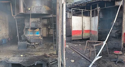 Afyonkarahisar'da yağ fabrikasında patlama 