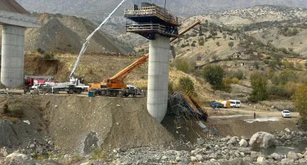 Diyarbakır’da viyadük faciası: 4 işçi öldü, 4 şüpheli gözaltında