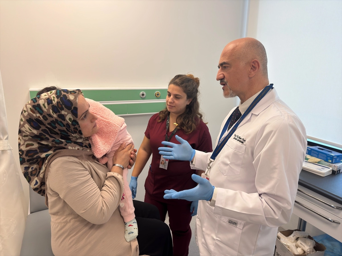 Evinde çıkan yangında vücudu yanan 2 yaşındaki meryem hassas tedaviyle iyileşti başlıklı video haberin görseli