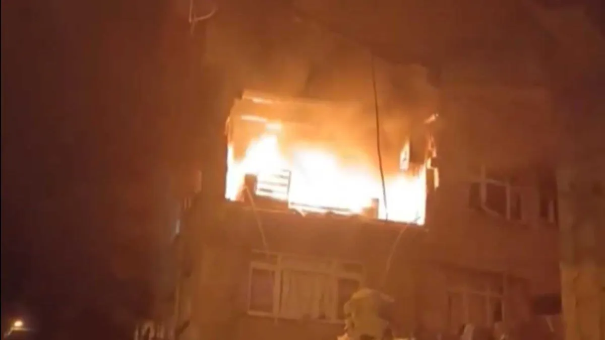 İstanbul Kağıthane'de patlama! haberinin görseli