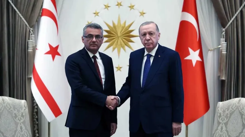 Cumhurbaşkanı Erdoğan'dan KKTC çıkışı haberinin görseli