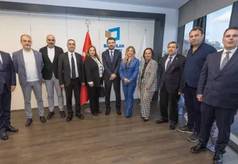 İzmir basını, BİK Genel Müdürü Abdülkadir Çay'a 'Hayırlı Olsun' ziyaretinde bulundu