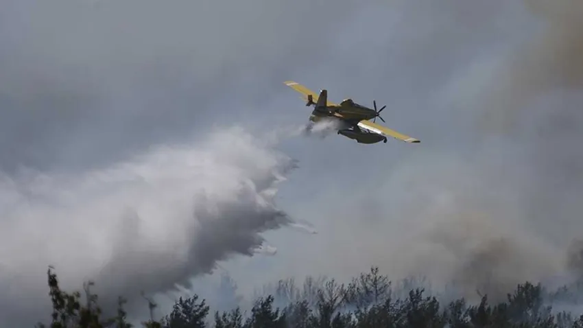 Orman Genel Müdürlüğü'ne ait uçakla irtibat kesildi haberinin görseli