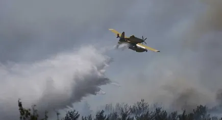 Orman Genel Müdürlüğü'ne ait uçakla irtibat kesildi