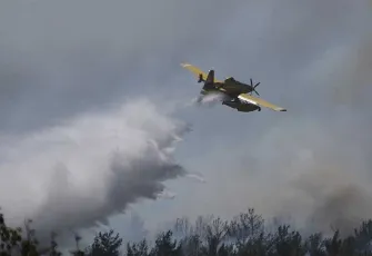 Orman Genel Müdürlüğü'ne ait uçakla irtibat kesildi