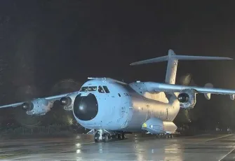 Şehitleri taşıyan uçak Türkiye’ye hareket etti