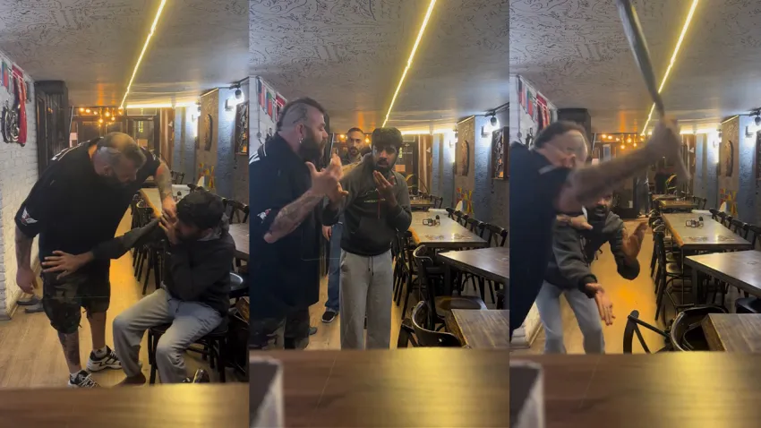 Çalışanını beyzbol sopasıyla darp eden oyuncu Bahadır Ünlü gözaltına alındı, restoranı mühürlendi haberinin görseli