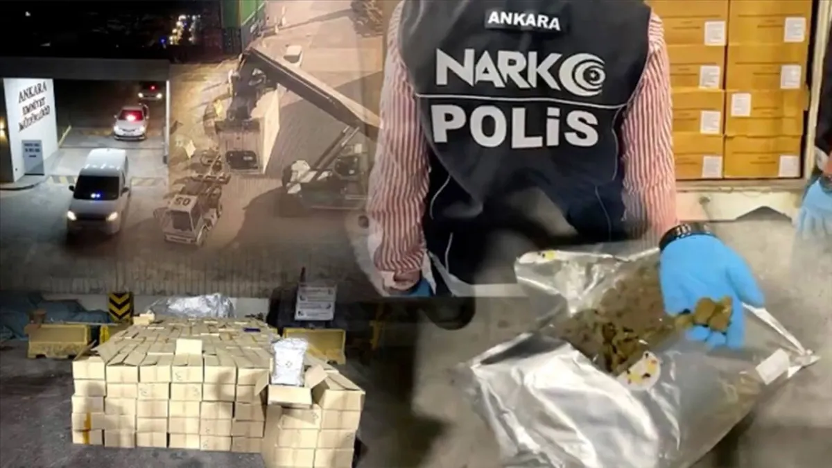 Derince Limanı'nda 1 Ton 508 kilogram yasaklı madde ele geçirildi haberinin görseli