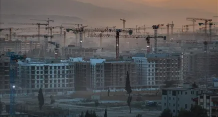 TÜİK açıkladı: İnşaat üretim endeksi eylülde yıllık yüzde 29,9 arttı