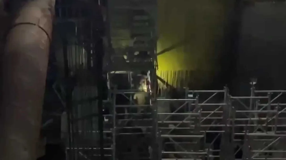 Beyoğlu'nda metro inşaatında çökme haberinin görseli