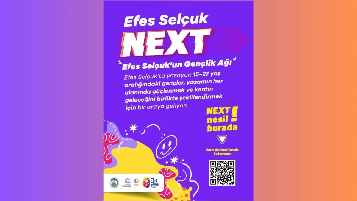 Efes Selçuk’ta gençler kentin geleceğini şekillendirecek: “Next gençlik ağı” başladı haberinin görseli
