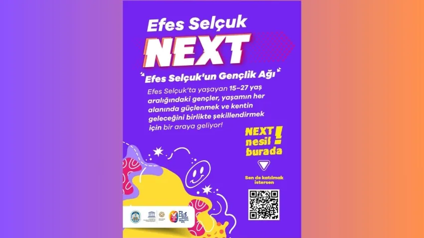 Efes Selçuk’ta gençler kentin geleceğini şekillendirecek: “Next gençlik ağı” başladı