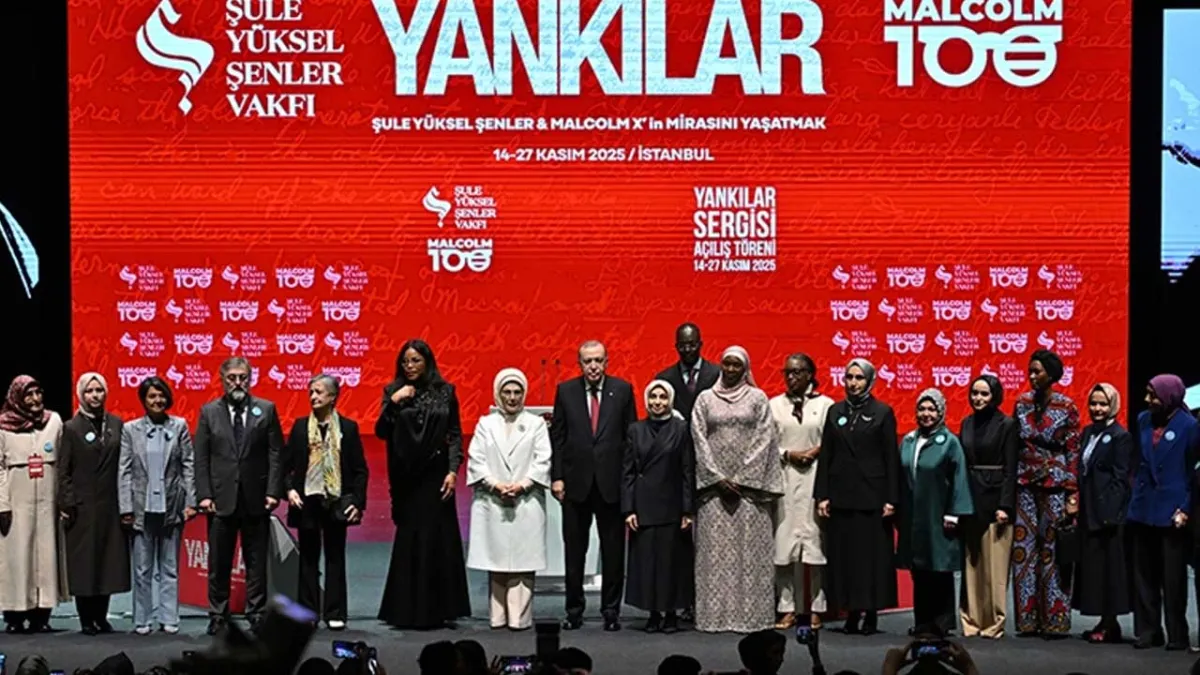 Emine Erdoğan'dan 'Yankılar Sergisi'nin açılış programına ilişkin paylaşım haberinin görseli