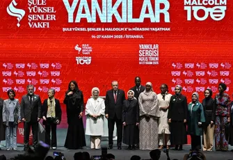 Emine Erdoğan'dan 'Yankılar Sergisi'nin açılış programına ilişkin paylaşım