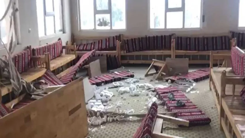 Mardin’de taziye evine girip, eşyalara zarar veren 2 şüpheli gözaltında haberinin görseli