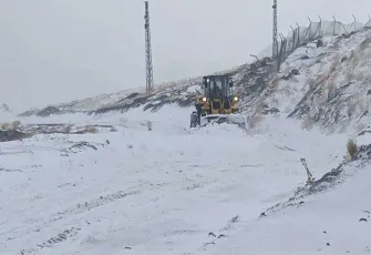 Şırnak'ta kar ve sağanak