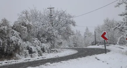 Türkiye’nin bazı bölgelerinde kar yağışı başladı 