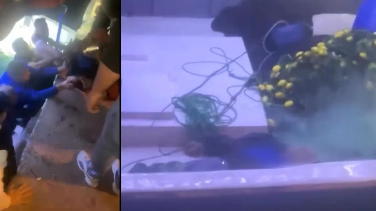 İstanbul Boğazı’nda denize düşen kişi balıkçılar tarafından son anda kurtarıldı haberinin görseli