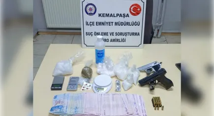 İzmir haber: Kemalpaşa'da yasaklı madde operasyonu!