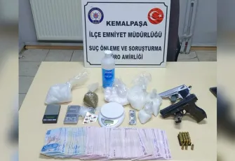 İzmir haber: Kemalpaşa'da yasaklı madde operasyonu!