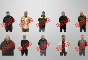 Kırmızı bültenle aranan 10 suçlu Türkiye’ye getirildi
