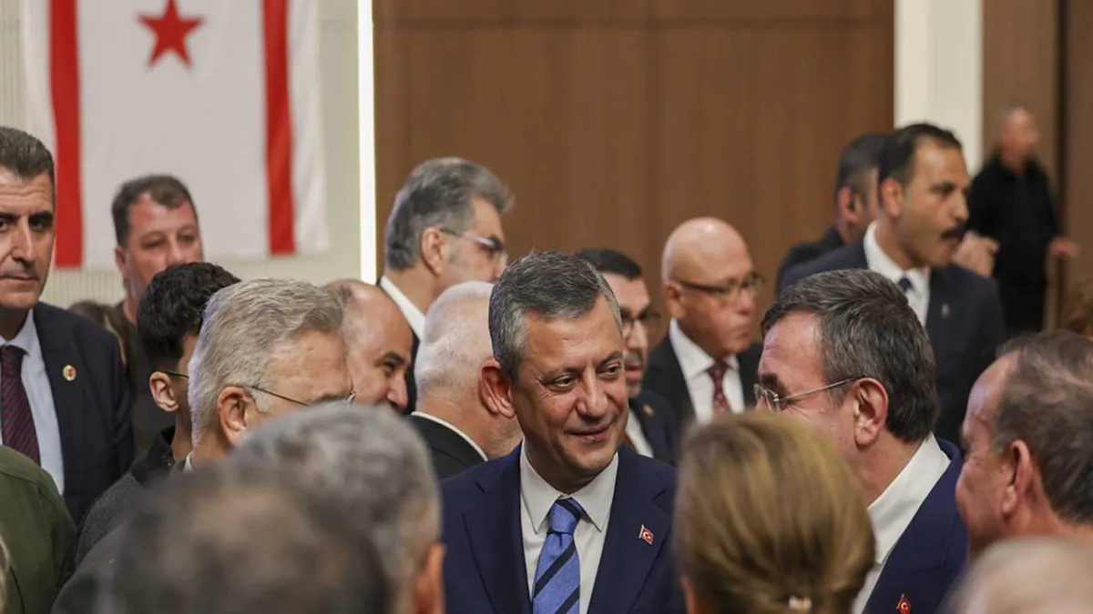 Özel,  KKTC Cumhuriyet Bayramı Resepsiyonu'na katıldı haberinin görseli