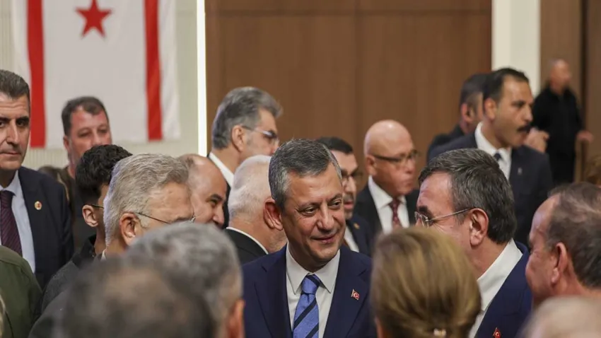 Özel,  KKTC Cumhuriyet Bayramı Resepsiyonu'na katıldı