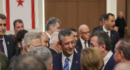 Özel,  KKTC Cumhuriyet Bayramı Resepsiyonu'na katıldı