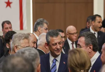 Özel,  KKTC Cumhuriyet Bayramı Resepsiyonu'na katıldı