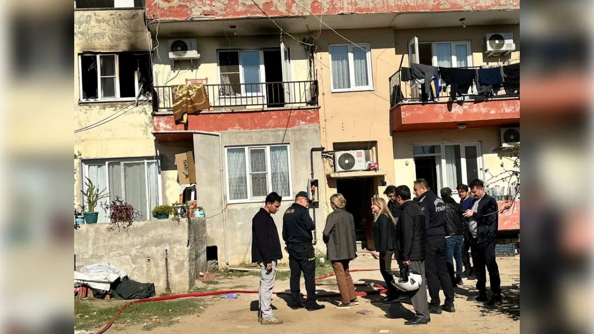 Gençliğinin baharında çıkan yangında hayata veda etti haberinin görseli