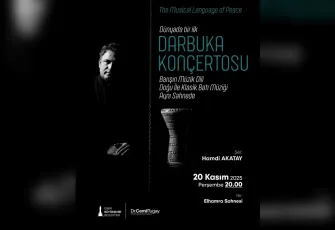 İzmir’de dünyada bir ilk: Darbuka solo konçerto sahnede