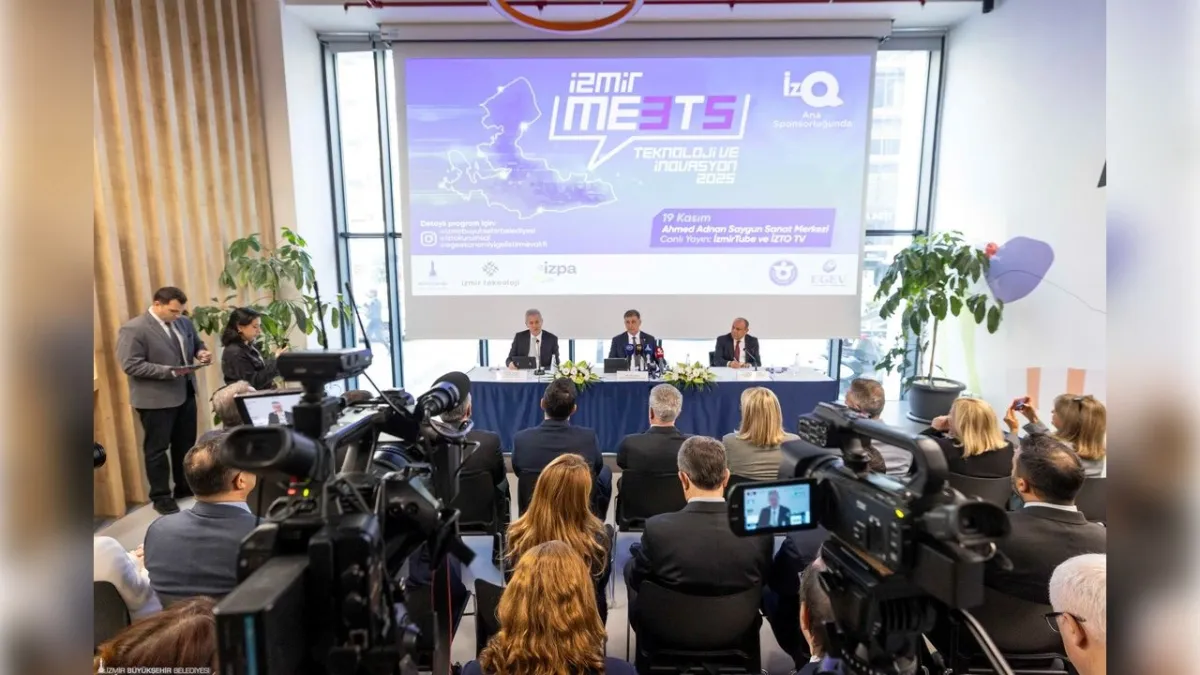 İzmir, Teknoloji ve İnovasyonun Yeni Merkezi Oluyor: İzmirMeets İçin Geri Sayım Başladı haberinin görseli