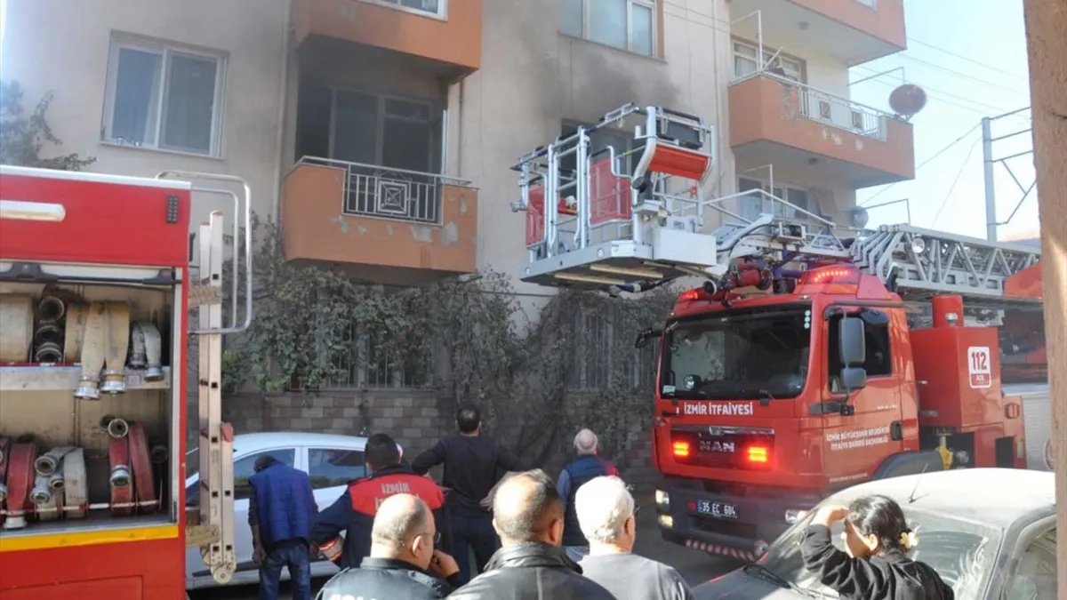 Ödemiş’te ev yangını kontrol altına alındı haberinin görseli