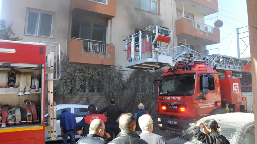 Ödemiş’te ev yangını kontrol altına alındı