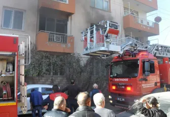 Ödemiş’te ev yangını kontrol altına alındı