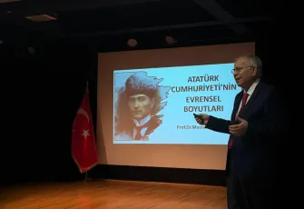Prof. Dr. Mustafa Kaymakçı, Atatürk’ün anti-emperyalist ve evrensel mirasını anlattı