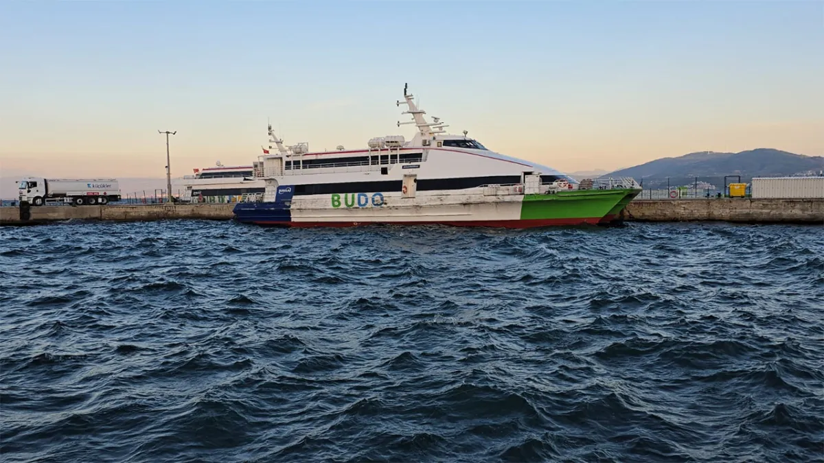 BUDO seferlerine hava muhalefeti: Olumsuz hava koşulları nedeniyle iptal edildi haberinin görseli