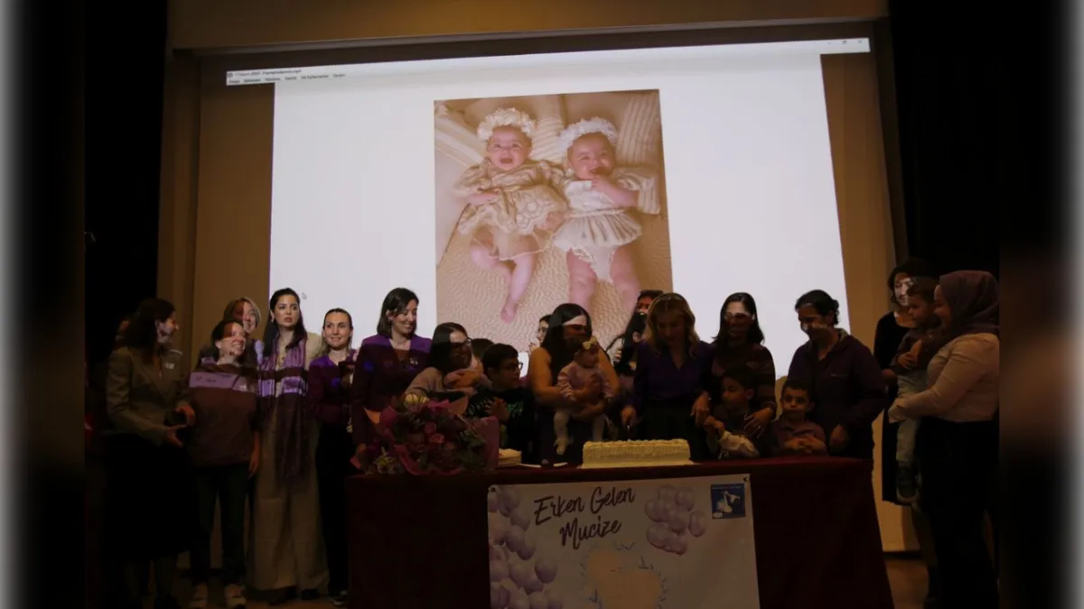 Ege Üniversitesi'nde prematüre bebekler için farkındalık etkinliği haberinin görseli