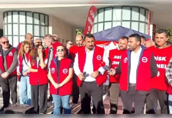 İzmir’deki işçi eylemi Ankara’ya taşındı