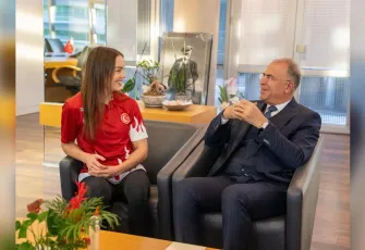 Gaziemirli sporcu dünya şampiyonluğu için yola çıkıyor