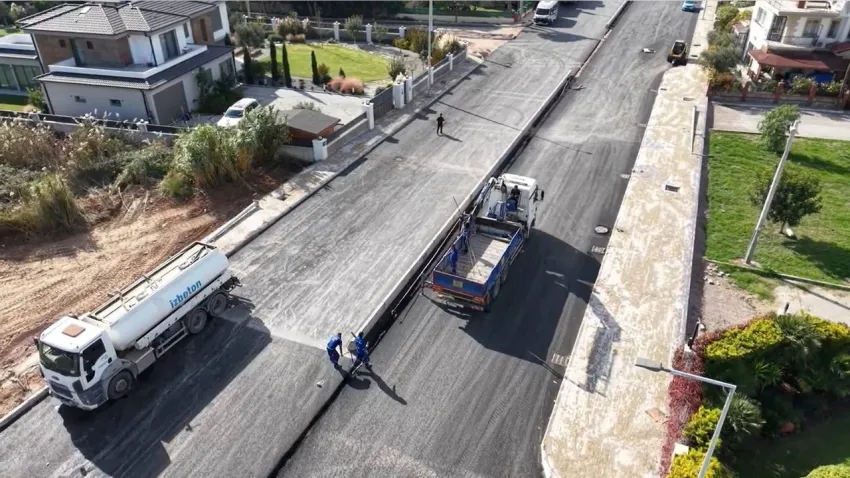 Güzelbahçe’de 75. Yıl Cumhuriyet Bulvarı’nda ilk etap tamamlandı