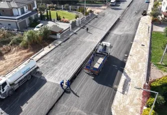 Güzelbahçe’de 75. Yıl Cumhuriyet Bulvarı’nda ilk etap tamamlandı