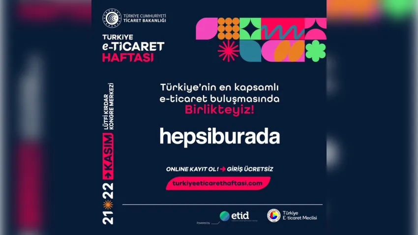 Hepsiburada, E-Ticaret Haftasına Özel Büyük İndirim Kampanyasını Başlattı haberinin görseli