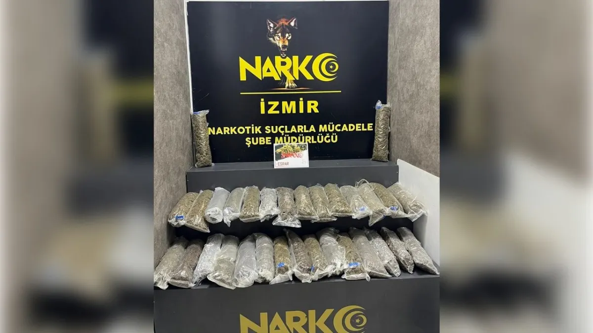 İzmir haber: Karabağlar'da yasaklı madde operasyonu! haberinin görseli