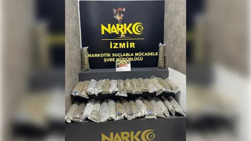 İzmir haber: Karabağlar'da yasaklı madde operasyonu!