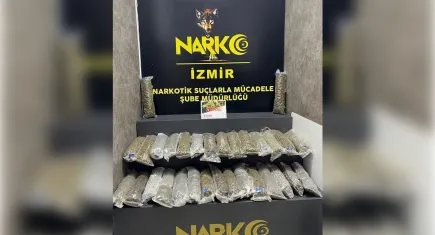 İzmir haber: Karabağlar'da yasaklı madde operasyonu!