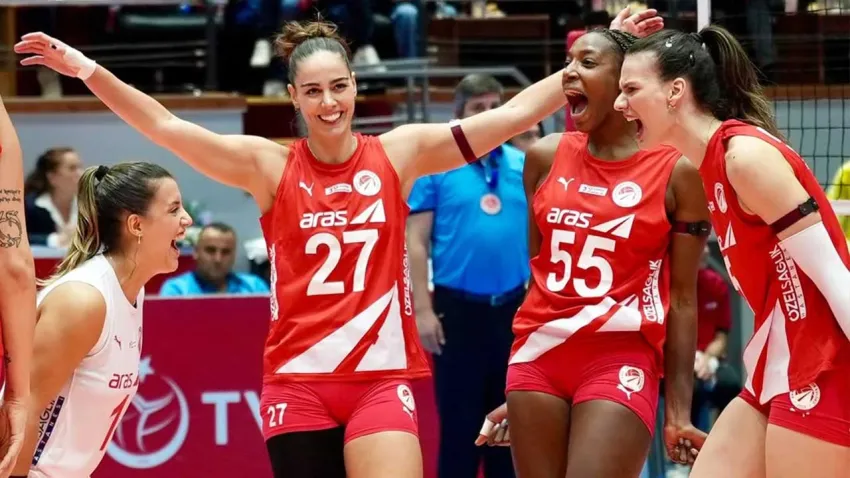 Aras Kargo, evinde Beşiktaş’a set vermedi  haberinin görseli